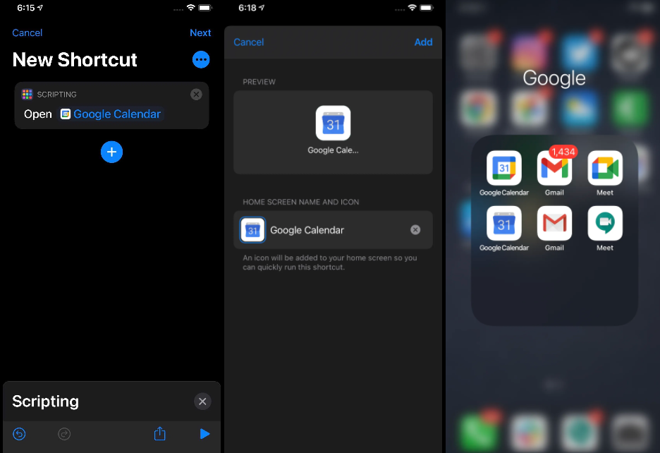 cambiare icone app Google su iOS