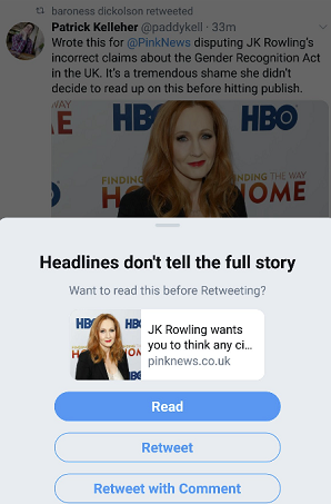 Twitter contro le fake news