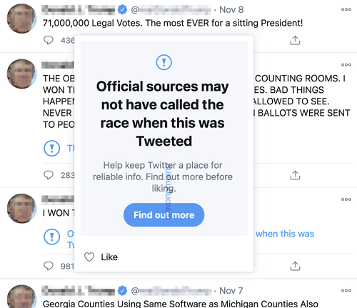 Twitter contro le fake news
